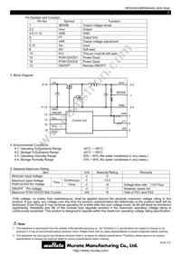 MPDRX302S Datasheet Page 2