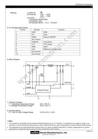 MPDTH03010YAH Datasheet Page 2