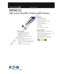 MPI4020V2-R47-R Datasheet Cover