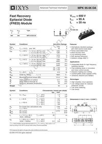 MPK95-06DA Datasheet Cover