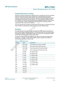 MPL115A1T2 Datasheet Page 6