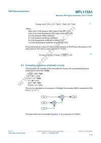 MPL115A1T2 Datasheet Page 8