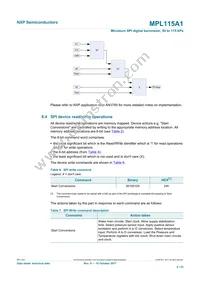 MPL115A1T2 Datasheet Page 9