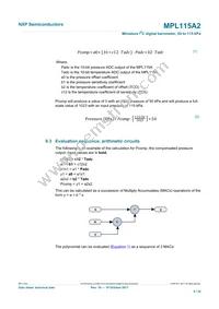 MPL115A2T2 Datasheet Page 8