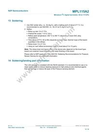 MPL115A2T2 Datasheet Page 18