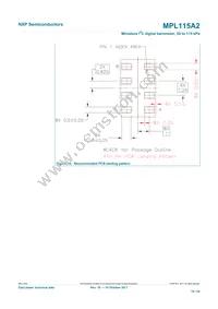 MPL115A2T2 Datasheet Page 19