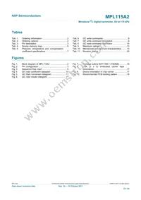 MPL115A2T2 Datasheet Page 23