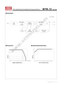 MPM-10-3.3 Datasheet Page 3