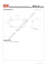 MPM-20-24 Datasheet Page 4