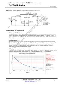 MPM01 Datasheet Page 8