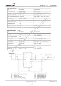 MPM2411SJ Datasheet Page 2