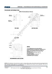 MPM3506AGQV-Z Datasheet Page 22
