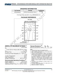 MPM3606GQV-P Datasheet Page 2