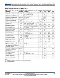 MPM3606GQV-P Datasheet Page 3