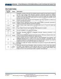 MPM3606GQV-P Datasheet Page 9