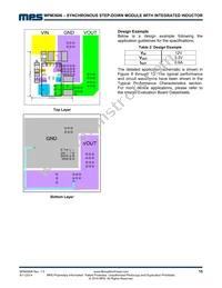 MPM3606GQV-P Datasheet Page 15