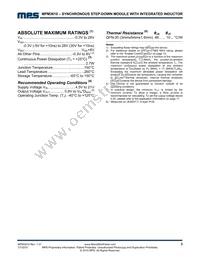 MPM3610GQV-Z Datasheet Page 3