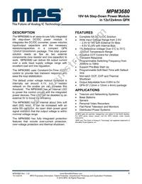 MPM3680GRE Datasheet Cover