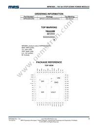 MPM3680GRE Datasheet Page 3