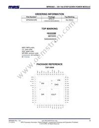 MPM3682GRE Datasheet Page 3