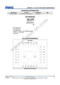 MPM3683GQN-7-Z Datasheet Page 3