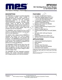 MPM3684GRU-Z Datasheet Cover