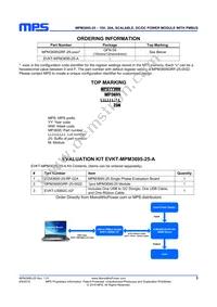 MPM3695GRF-25-0022 Datasheet Page 3