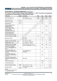 MPM3804GG-P Datasheet Page 5