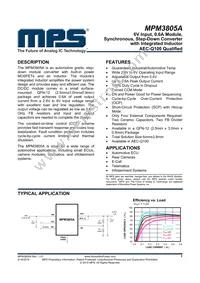 MPM3805AGQB-AEC1-Z Datasheet Cover