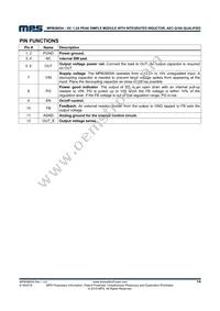 MPM3805AGQB-AEC1-Z Datasheet Page 14