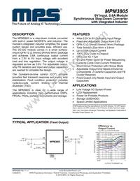 MPM3805GQB-12-P Datasheet Cover