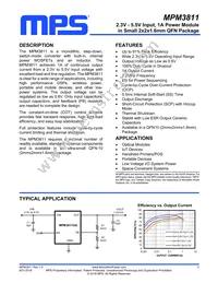 MPM3811GG-P Datasheet Cover