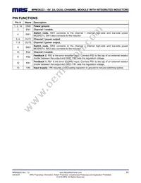 MPM38222GR-Z Datasheet Page 11