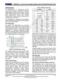 MPM38222GR-Z Datasheet Page 13