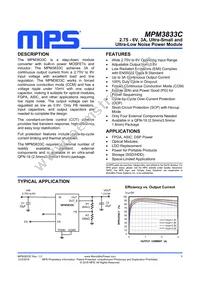MPM3833CGRH-Z Datasheet Cover
