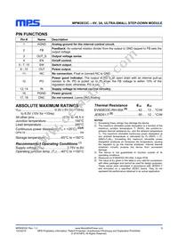 MPM3833CGRH-Z Datasheet Page 3