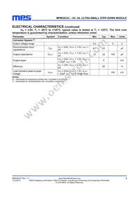 MPM3833CGRH-Z Datasheet Page 5