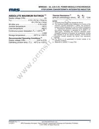 MPM3840GQV-P Datasheet Page 3