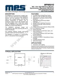 MPM6010GQVE-AEC1-P Datasheet Cover