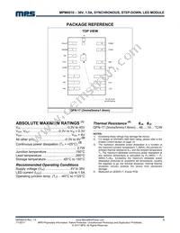 MPM6010GQVE-AEC1-P Datasheet Page 3