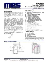 MPQ1530DQ-AEC1-LF-P Datasheet Cover