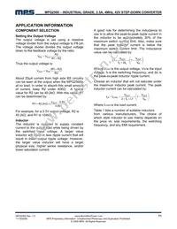 MPQ2560DN-LF Datasheet Page 11