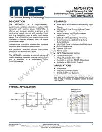 MPQ4420HGJ-AEC1-Z Datasheet Cover
