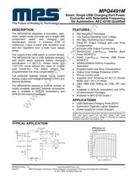 MPQ4491MGRE-AEC1-P Datasheet Cover