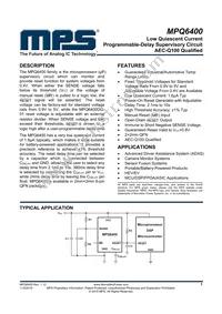 MPQ6400DG-33-AEC1-LF-P Datasheet Cover
