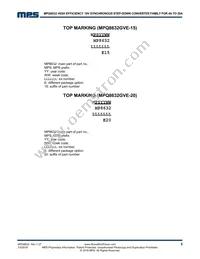 MPQ8632GVE-20-P Datasheet Page 5