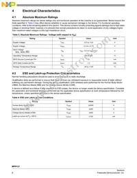 MPR121QR2 Datasheet Page 8