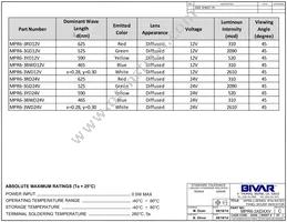 MPR6-3WD220V Datasheet Page 2