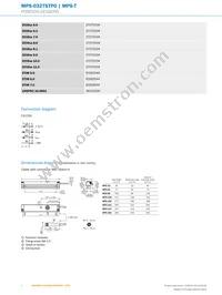MPS-032TSTP0 Datasheet Page 4