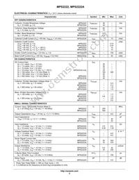 MPS2222ARLG Datasheet Page 2